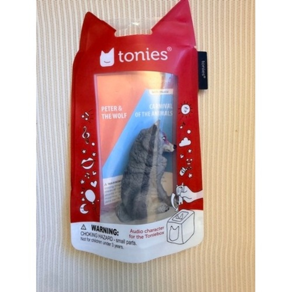 Tonies Peter & The Wolf Audio Character Kids OS Grey Classical Music NWT